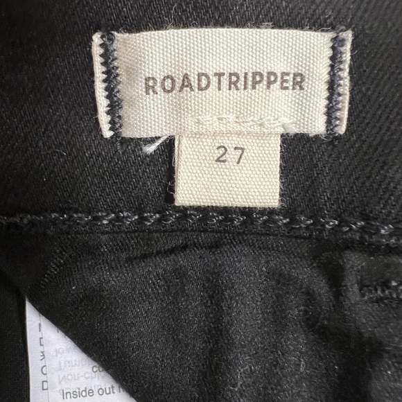 Madewell Roadtripper jeans. Size 27 Black in color. - Picture 6 of 6